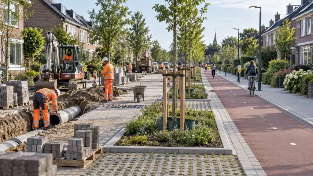 Duurzame infrastructuur roadmap voor het prioriteren en faseren van gemeentelijke en provinciale projecten